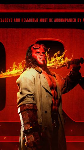 David Harbour As Hellboy 2019 4K Ultra HD Mobile Wallpaper