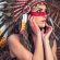 Girl Headdress Native American 4K Ultra HD Mobile Wallpaper