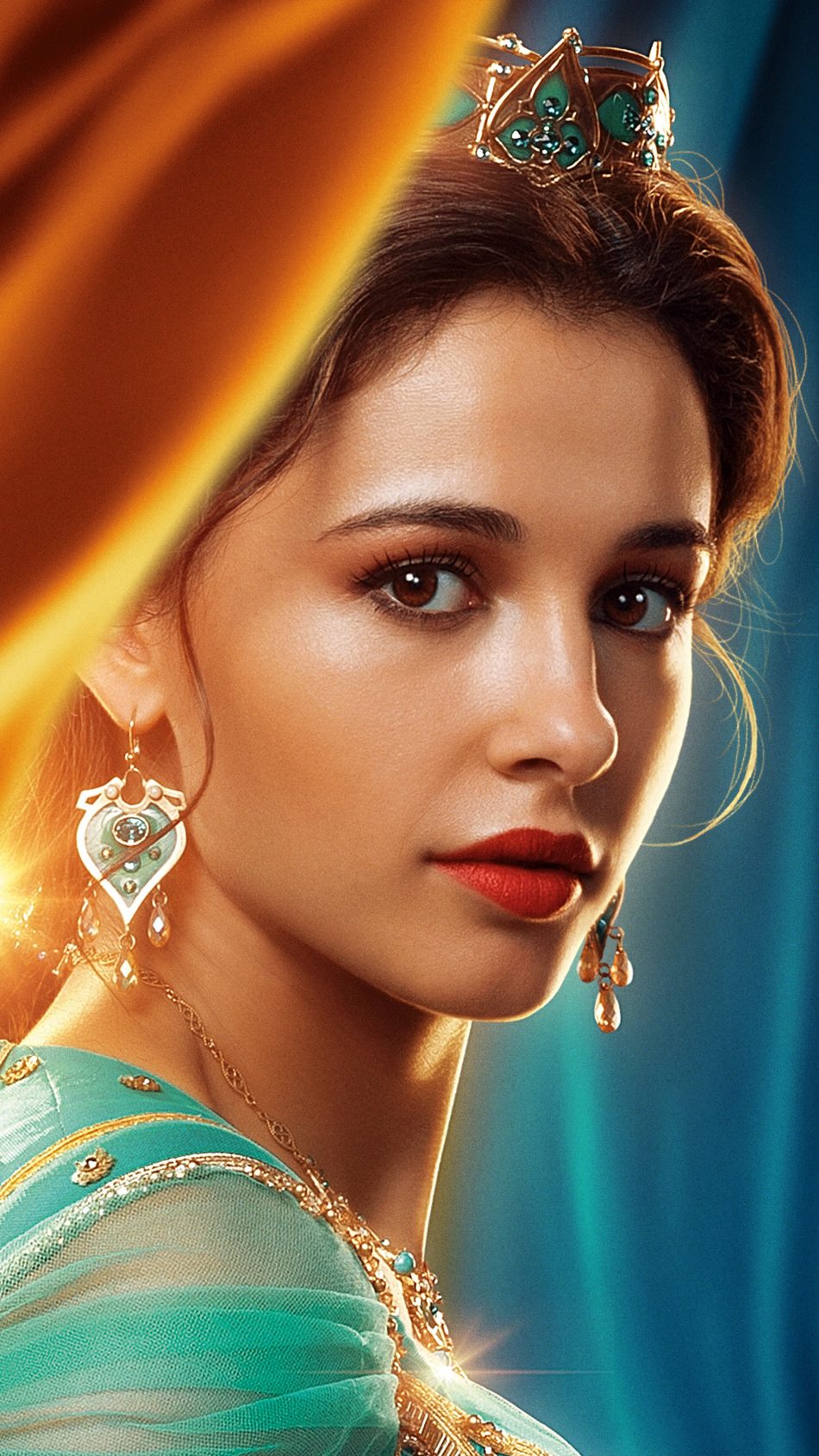 Princess Jasmine In Aladdin 2019 4K Ultra HD Mobile Wallpaper