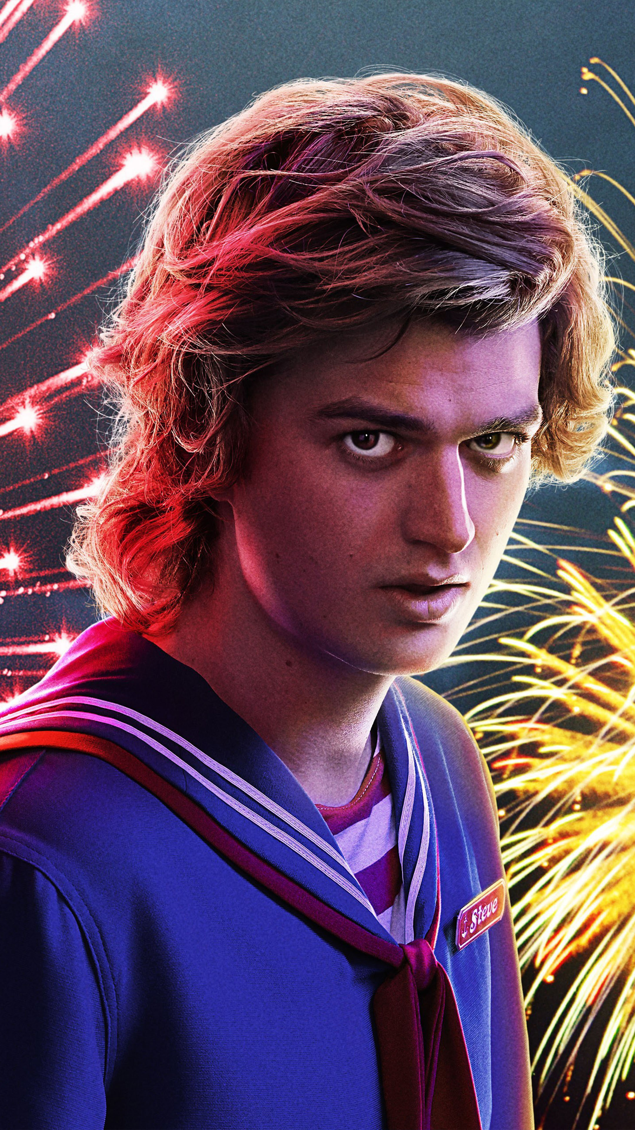 Steve In Stranger Things 3 4K Ultra HD Mobile Wallpaper