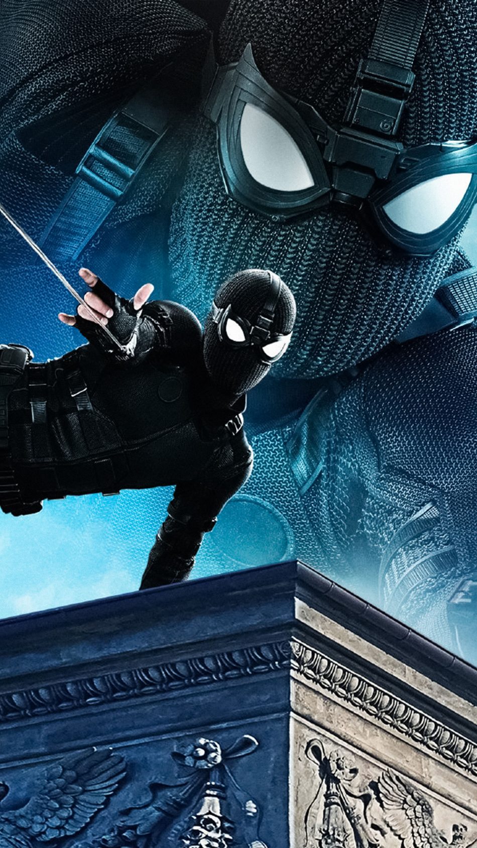 Black Suit Spider-man Far From Home 2019 4K Ultra HD Mobile Wallpaper Black Suit Spider-man Far From Home 2019 4K Ultra HD Mobile Wallpaper