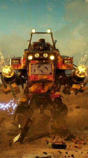 Heavily Armed Robot Rage 2 4K Ultra HD Mobile Wallpaper