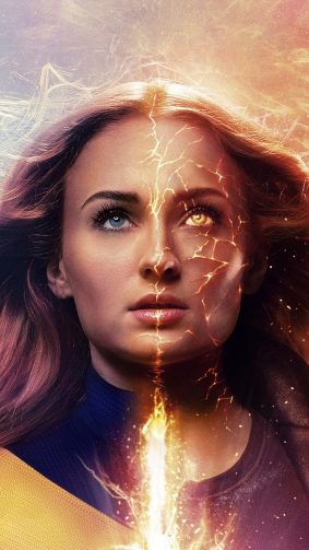 Sophie Turner As Jean Grey In X-Men Dark Phoenix 4K Ultra HD Mobile Wallpaper