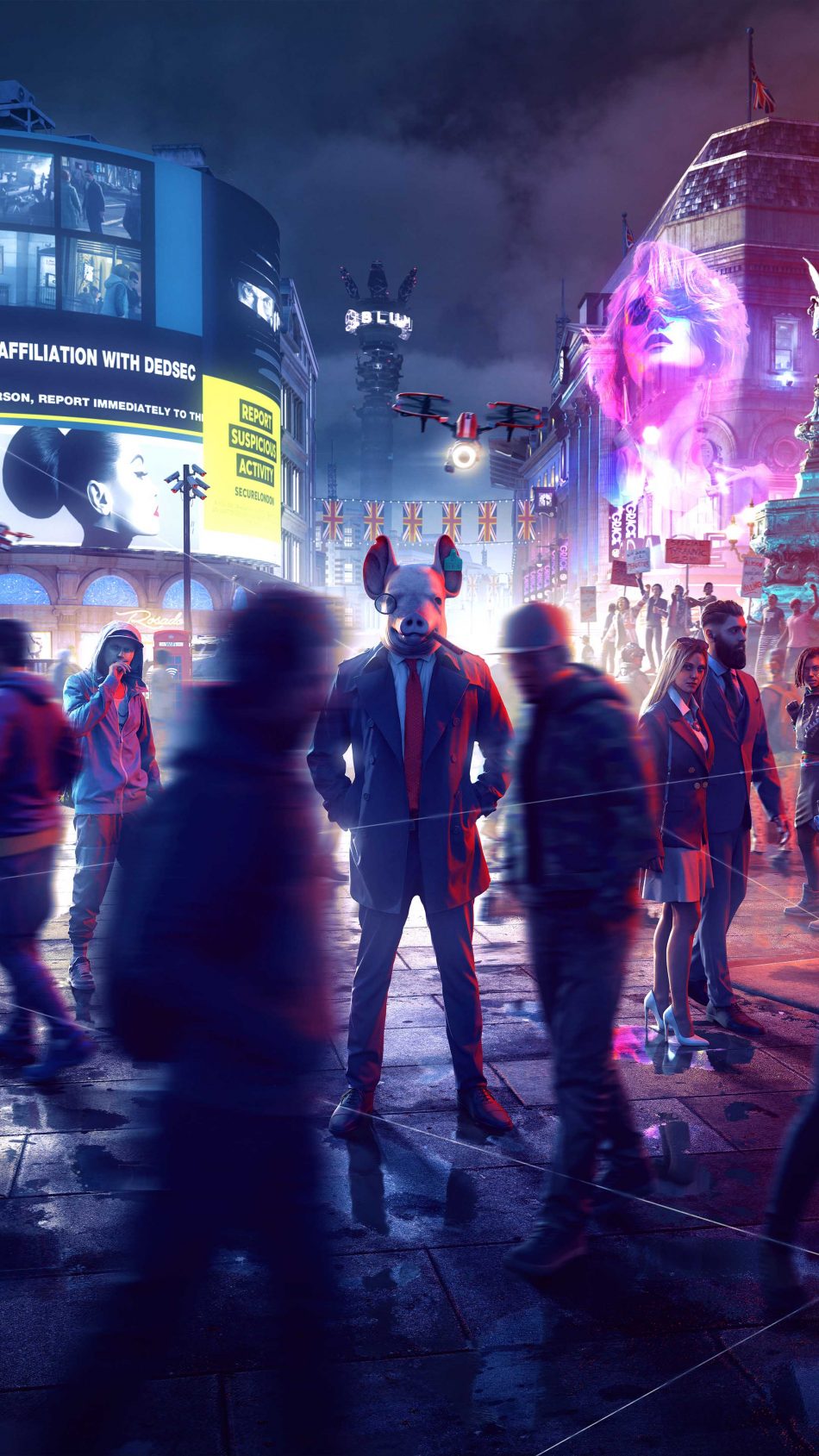 Watch Dogs Legion 2019 4K Ultra HD Mobile Wallpaper