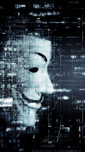 Anonymous Mask 4K Ultra HD Mobile Wallpaper