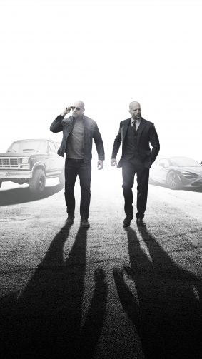 Dwayne johnson & Jason In Fast & Furious Presents - Hobbs & Shaw 4K Ultra HD Mobile Wallpaper