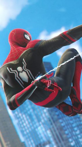 Spider-man Far From Home PS4 4K Ultra HD Mobile Wallpaper
