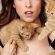 Anna Kendrick With Cats 4K Ultra HD Mobile Wallpaper