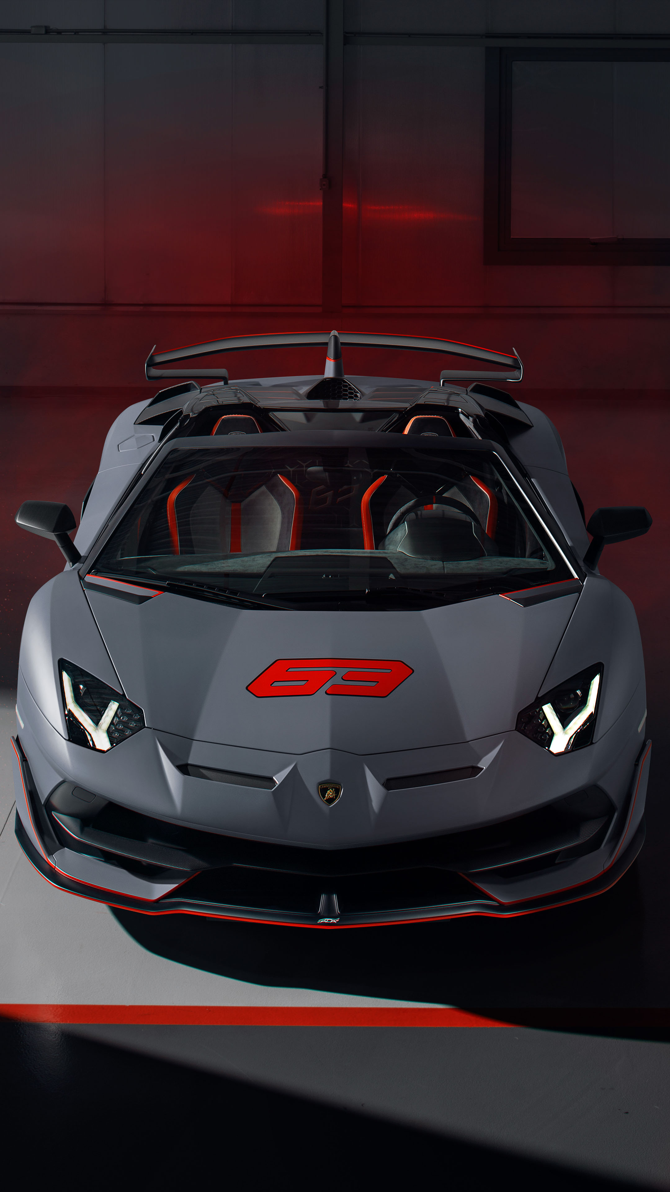 Lamborghini Aventador SVJ 63 Roadster 2020 4K Ultra HD Mobile Wallpaper