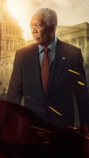 Morgan Freeman In Angel Has Fallen 2019 4K Ultra HD Mobile Wallpaper