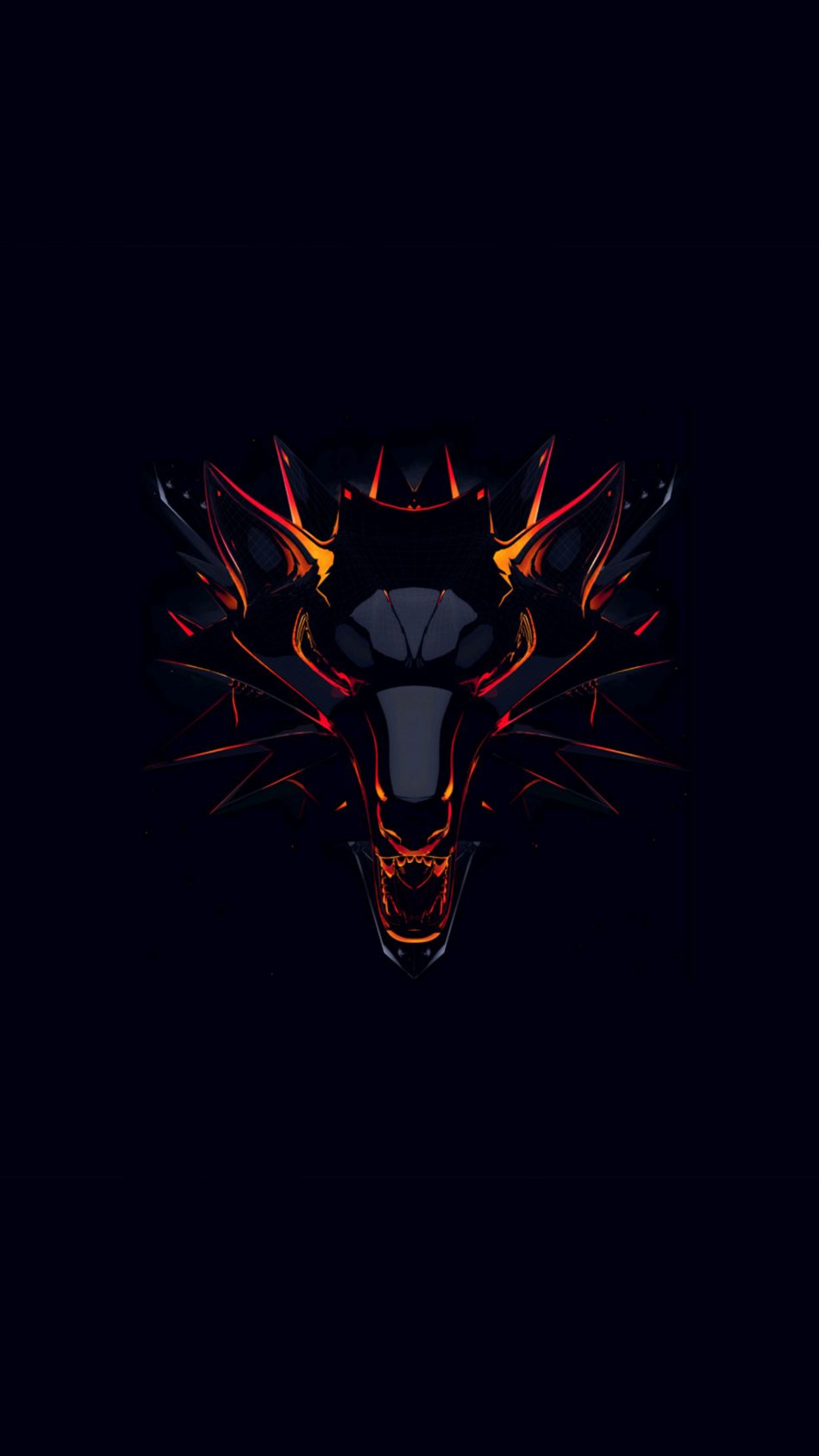 Witcher Dark  Background Minimal 4K  Ultra HD  Mobile Wallpaper 