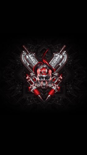 Gears 5 Skull 4K Ultra HD Mobile Wallpaper