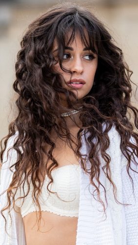 Camila Cabello Curly Hair 2019 4K Ultra HD Mobile Wallpaper