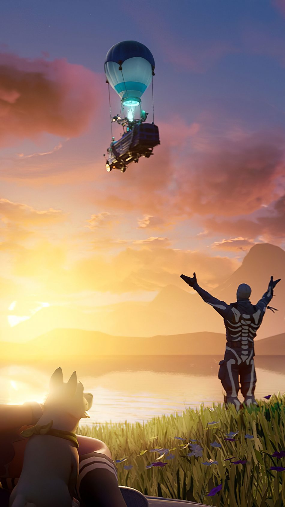 Fortnite Chapter 2 Free 4K Ultra HD Mobile Wallpaper - 950 x 1689 jpeg 126kB