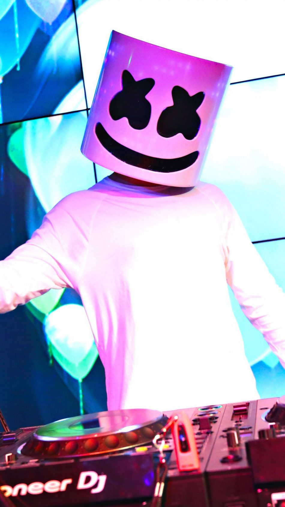 Marshmello Live Concert 4K Ultra HD Mobile Wallpaper