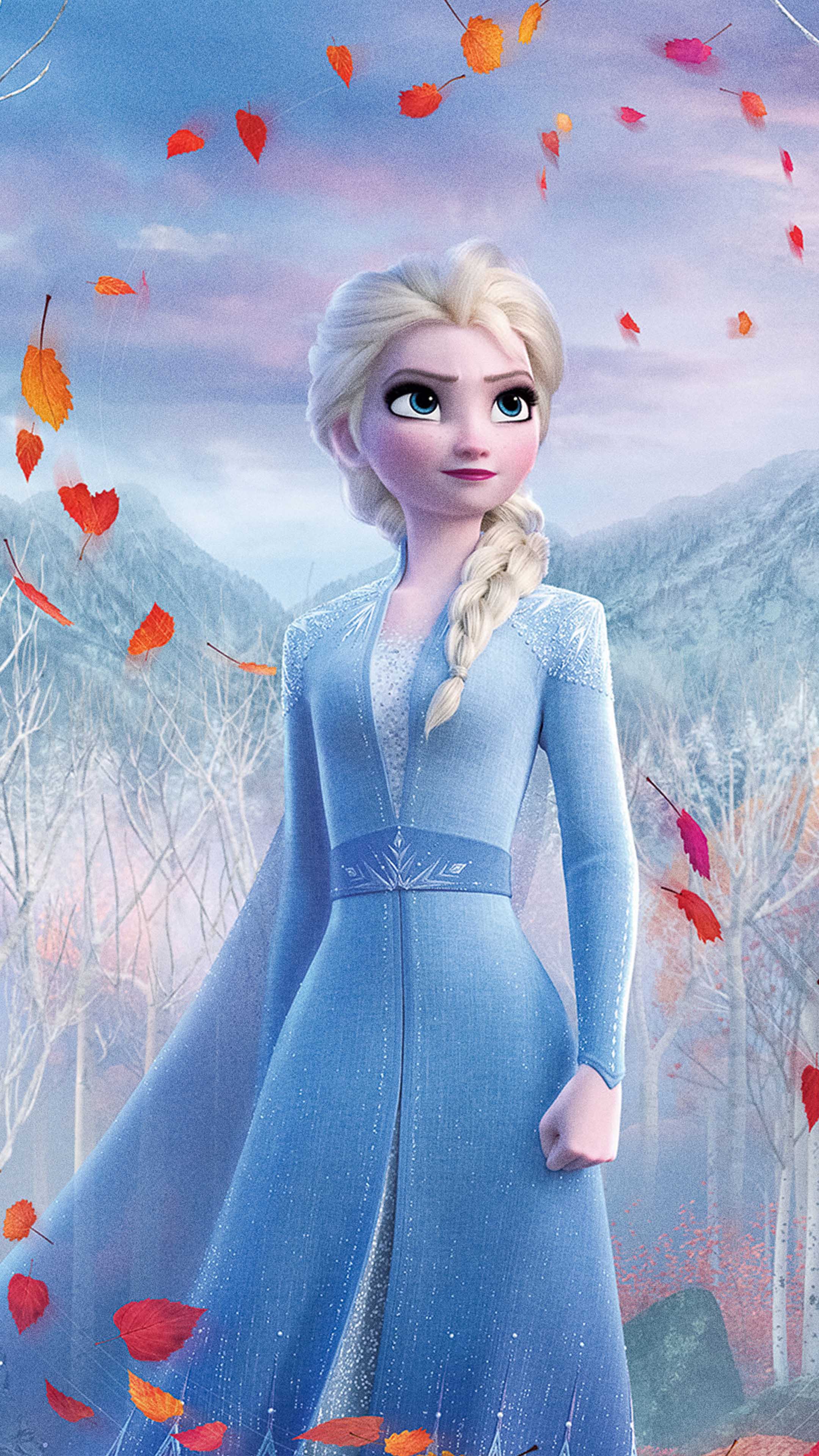 Queen Elsa In Frozen 2 Walt Disney Animation 2019 4K Ultra HD Mobile