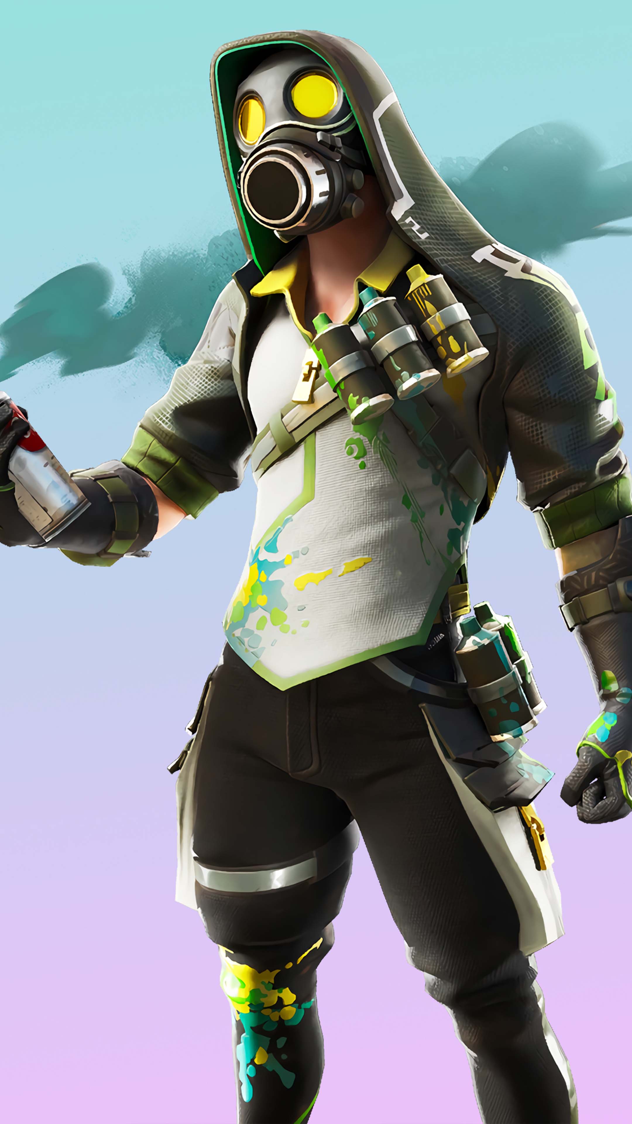 Toxic Tagger Fortnite Free 4K Ultra HD Mobile Wallpaper