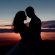 Couple Romantic Sunset Silhouette 4K Ultra HD Mobile Wallpaper