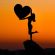 Girl Love Heart Sunset 4K Ultra HD Mobile Wallpaper