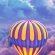 Hot Air Balloons Over The Cloud Mountain 4K Ultra HD Mobile Wallpaper