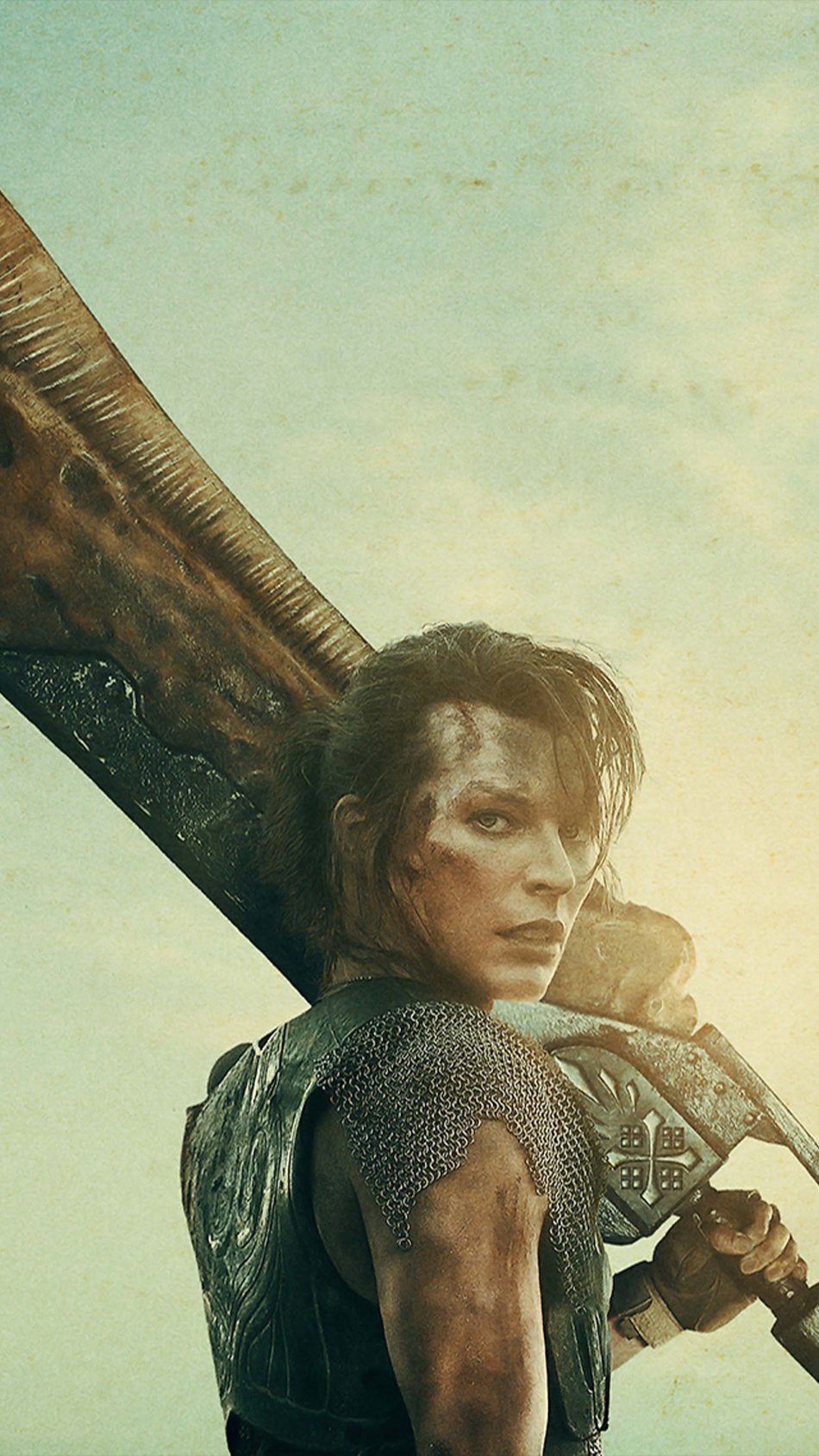 Milla Jovovich In Monster Hunter 2020 4K Ultra HD Mobile Phone Wallpaper