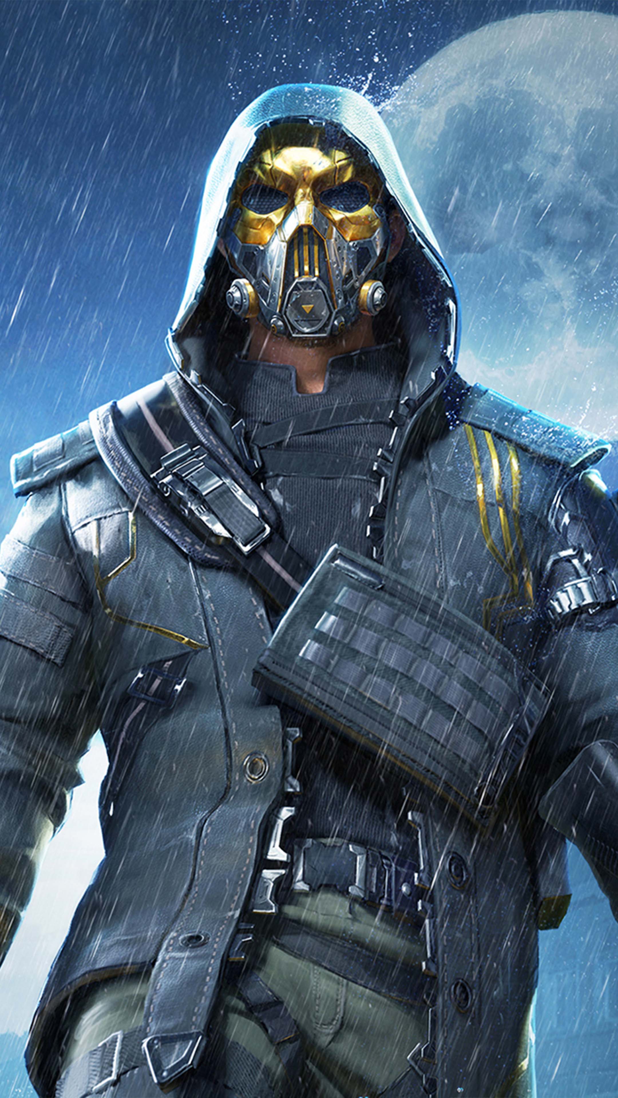 PUBG Mask Man In New Season 4K Ultra HD Mobile Wallpaper