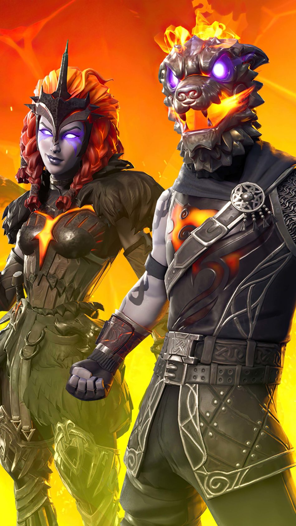 Lava Fortnite 2020 4K Ultra HD Mobile Wallpaper