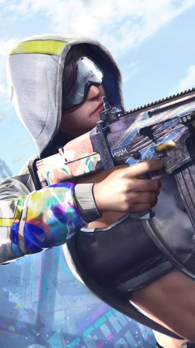 PUBG Girl Hoodie Gun 4K Ultra HD Mobile Wallpaper