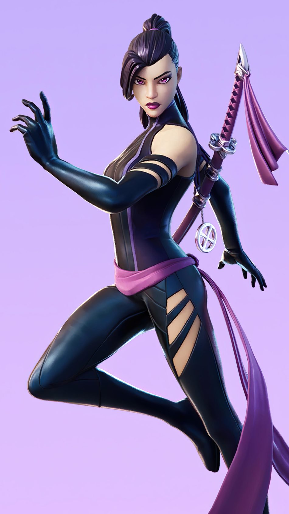 Psylocke Skin Fortnite 4K Ultra HD Mobile Wallpaper
