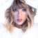 Taylor Swift Blue Eyes White Background 4K Ultra HD Mobile Wallpaper
