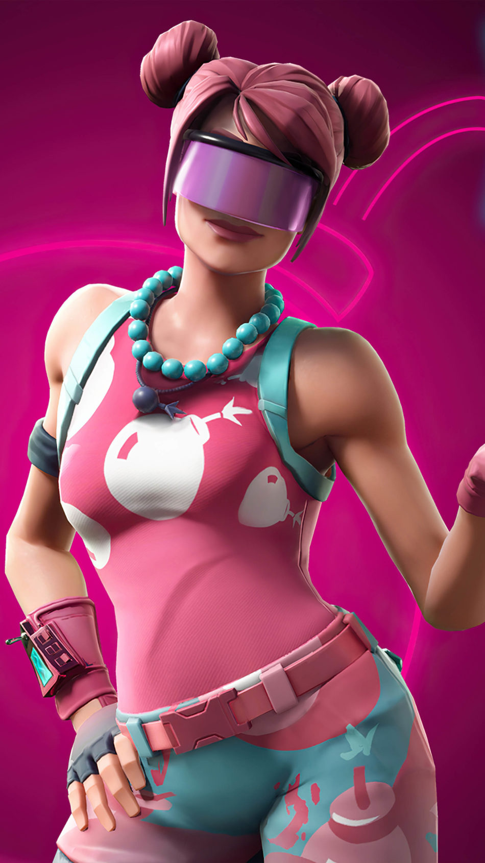 Bubble Bomber Fortnite 4K Ultra HD Mobile Wallpaper