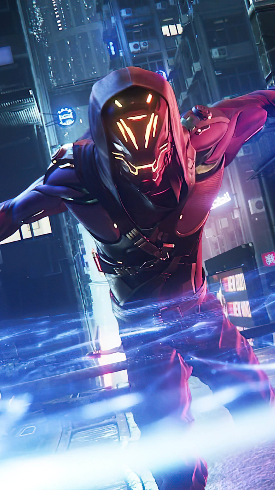 Ghostrunner Parkour Ninja Ghost 4K Ultra HD Mobile Wallpaper Ghostrunner Parkour Ninja Ghost 4K Ultra HD Mobile Wallpaper