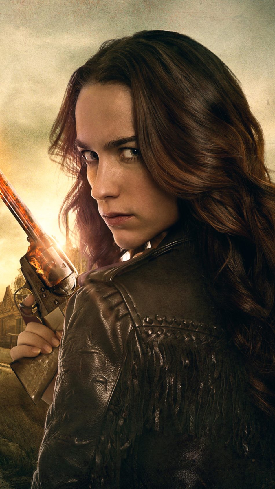 Melanie Scrofano In Wynonna Earp 2020 4K Ultra HD Mobile Wallpaper