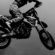 Motocross Black & White 4K Ultra HD Mobile Wallpaper