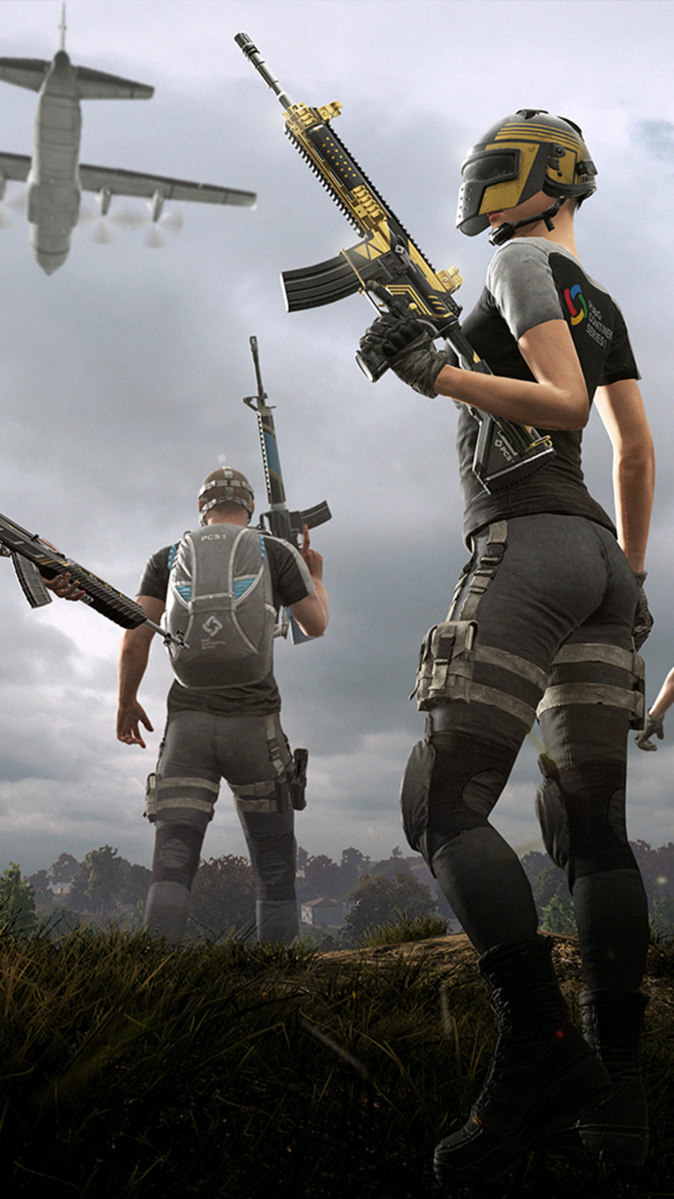 PUBG Mobile Season 7 Squad 4K Ultra HD Mobile Wallpaper