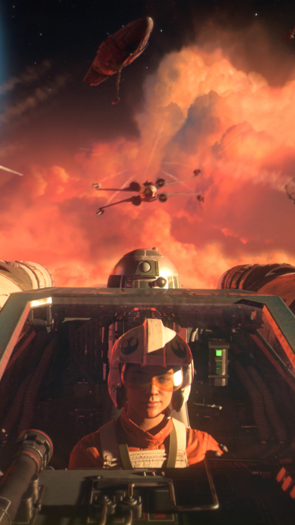 Star Wars Squadrons Battle 4K Ultra HD Mobile Wallpaper