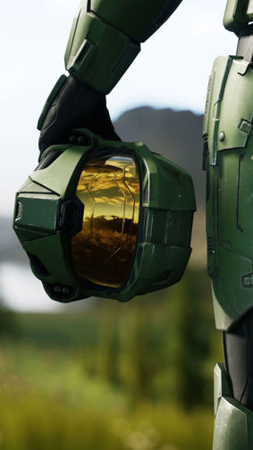 Halo Infinite 2020 Helmet 4K Ultra HD Mobile Wallpaper