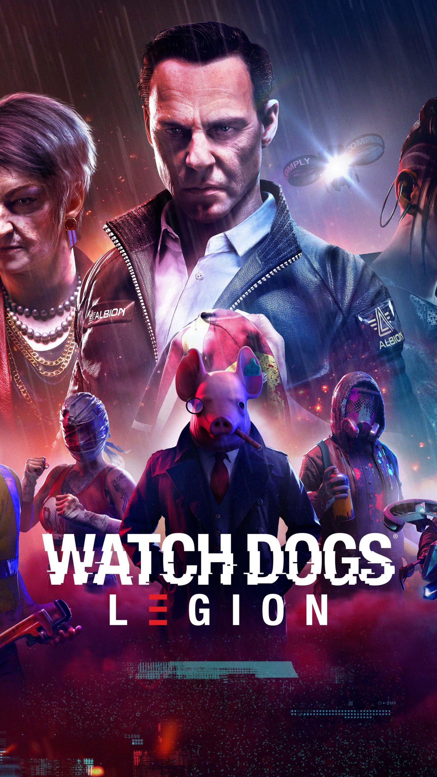 Watch Dogs Legion Game Poster 4k Ultra Hd Mobile Wallpaper