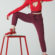 Happy Madelaine Petsch In Red Dress 4K Ultra HD Mobile Wallpaper