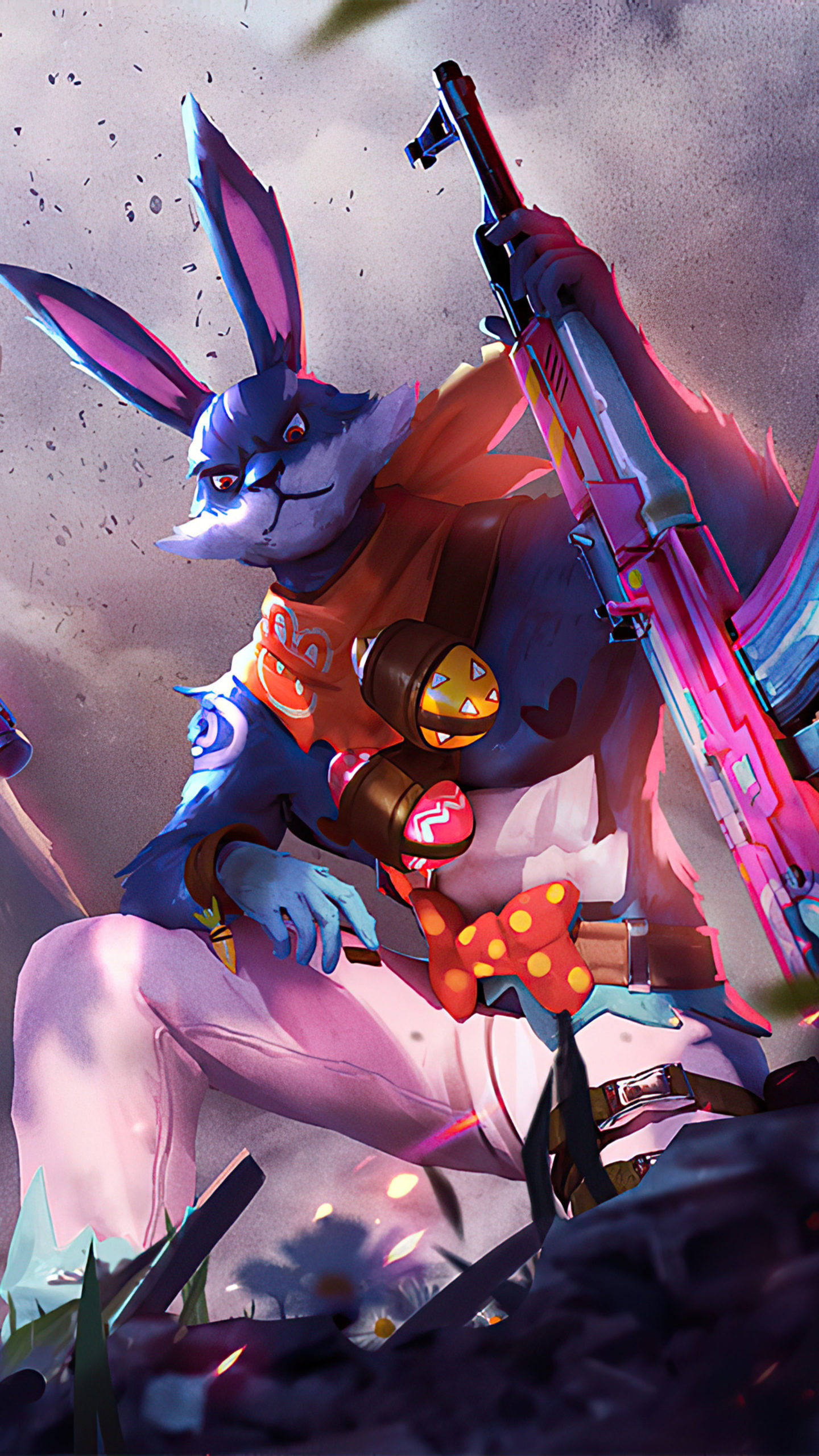 Bunny Easter Garena Free Fire 4k Ultra Hd Mobile Wallpaper