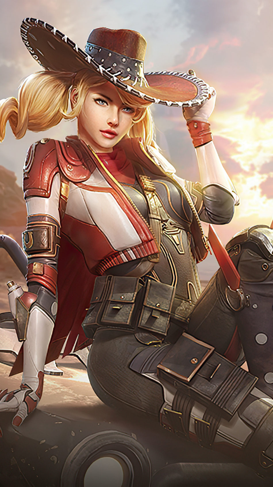 PUBG Cowgirl 4K Ultra HD Mobile Wallpaper