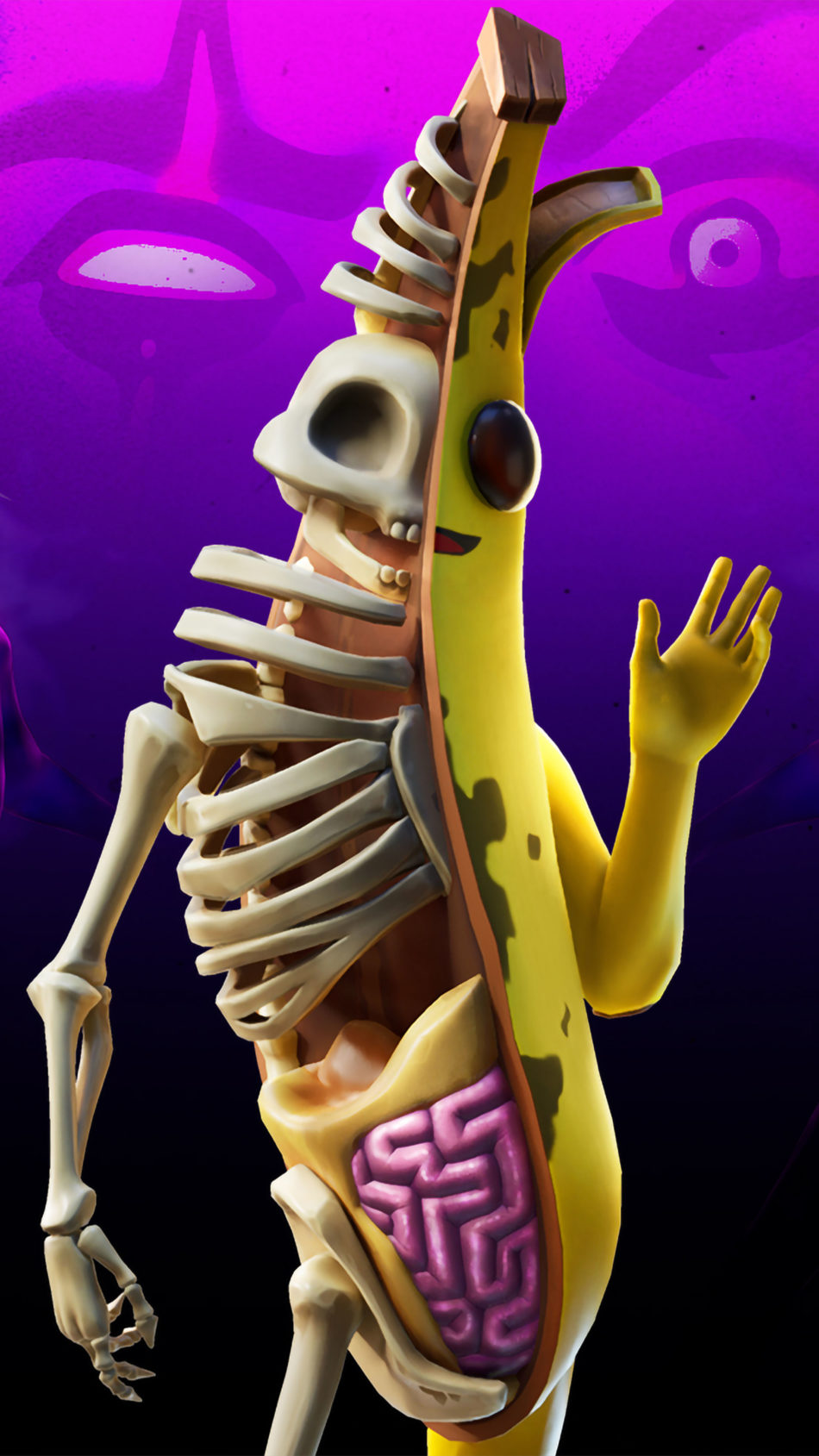 Banana Peely Fortnite 4K Ultra HD Mobile Wallpaper