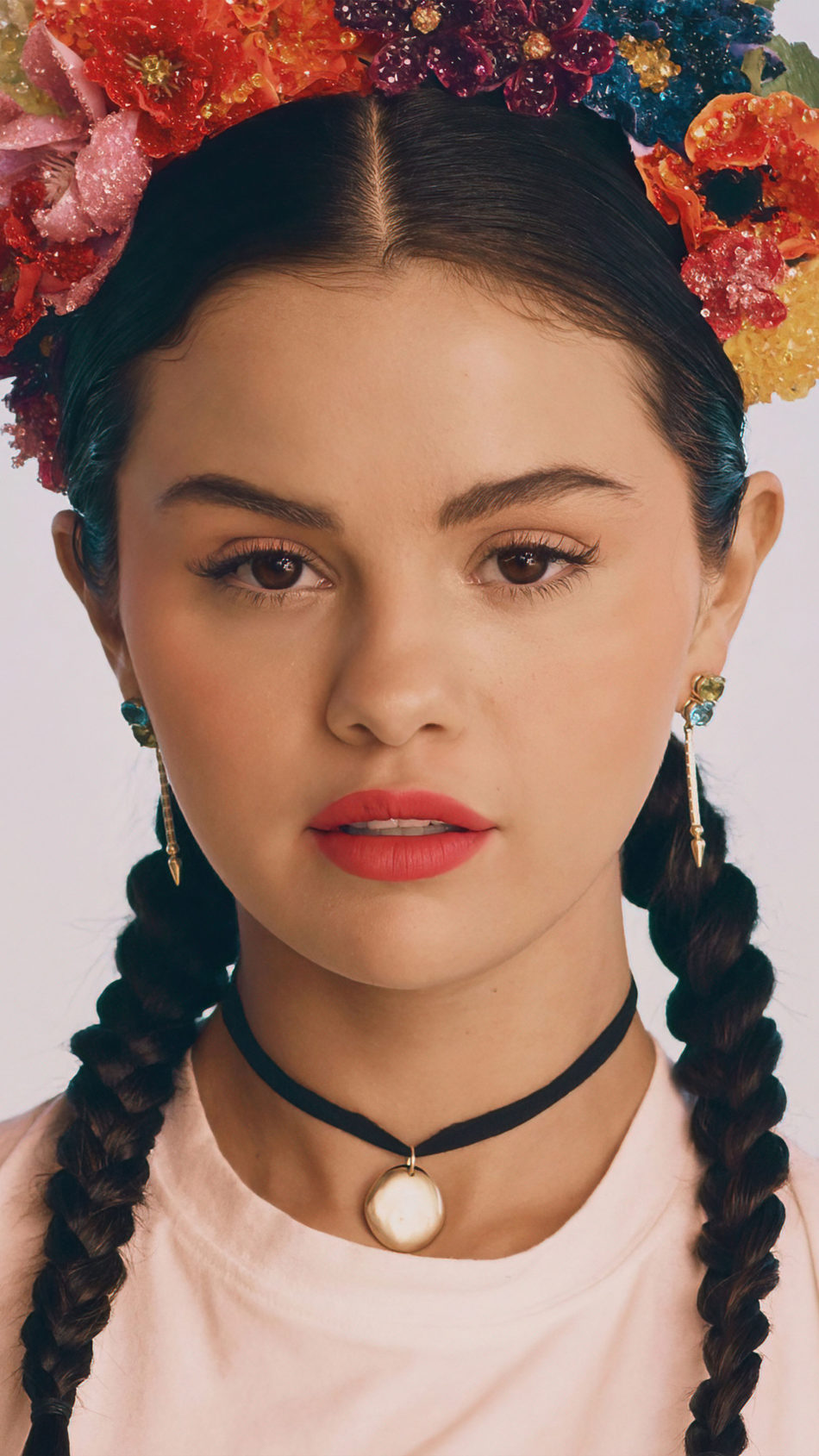 Selena Gomez 2020 Indian Style Photoshoot 4K Ultra HD Mobile Wallpaper