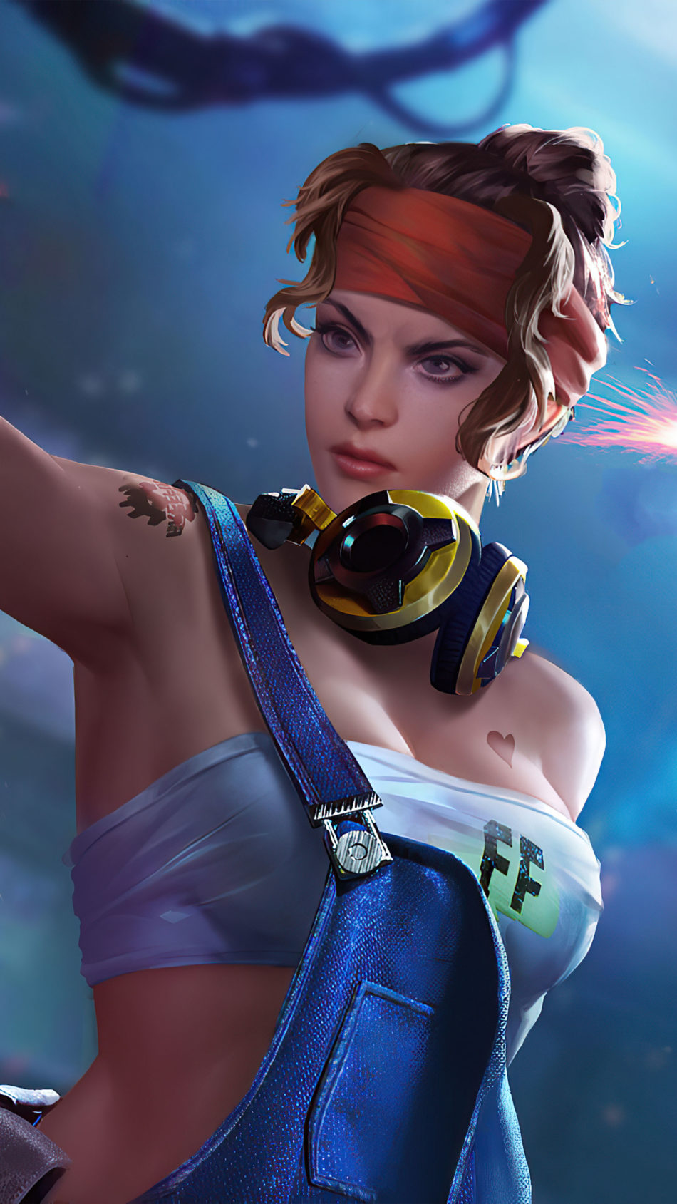 Shani Garena Free Fire 4K Ultra HD Mobile Wallpaper