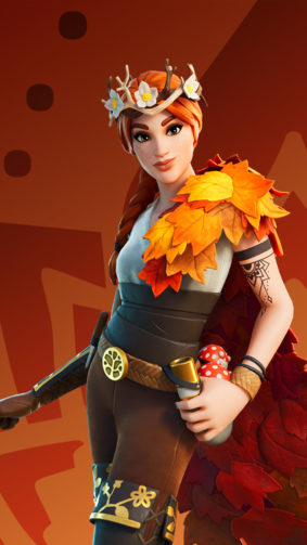 Autumn Queen Fortnite 4K Ultra HD Mobile Wallpaper