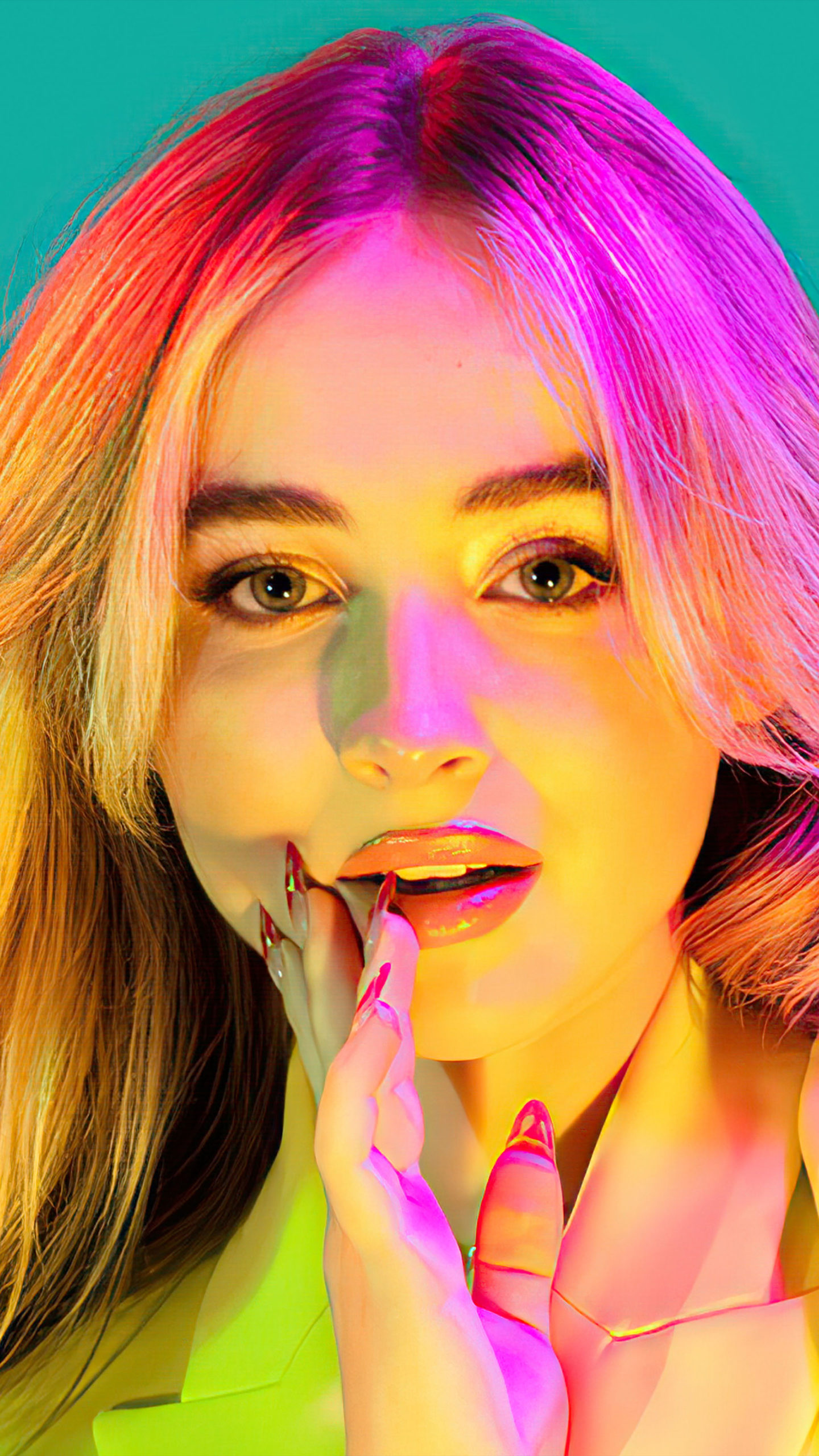 Sabrina Carpenter Forbes Magazine 4K Ultra HD Mobile Phone Wallpaper
