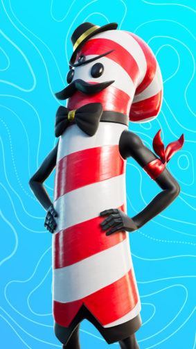 Dandy Cane Fortnite 4K Ultra HD Mobile Wallpaper