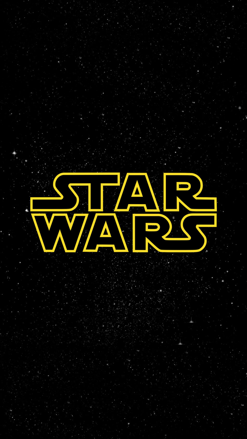 Star Wars Logo 4K Ultra HD Mobile Wallpaper