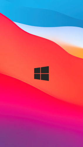 Windows Logo Colorful Background 4K Ultra HD Mobile Wallpaper