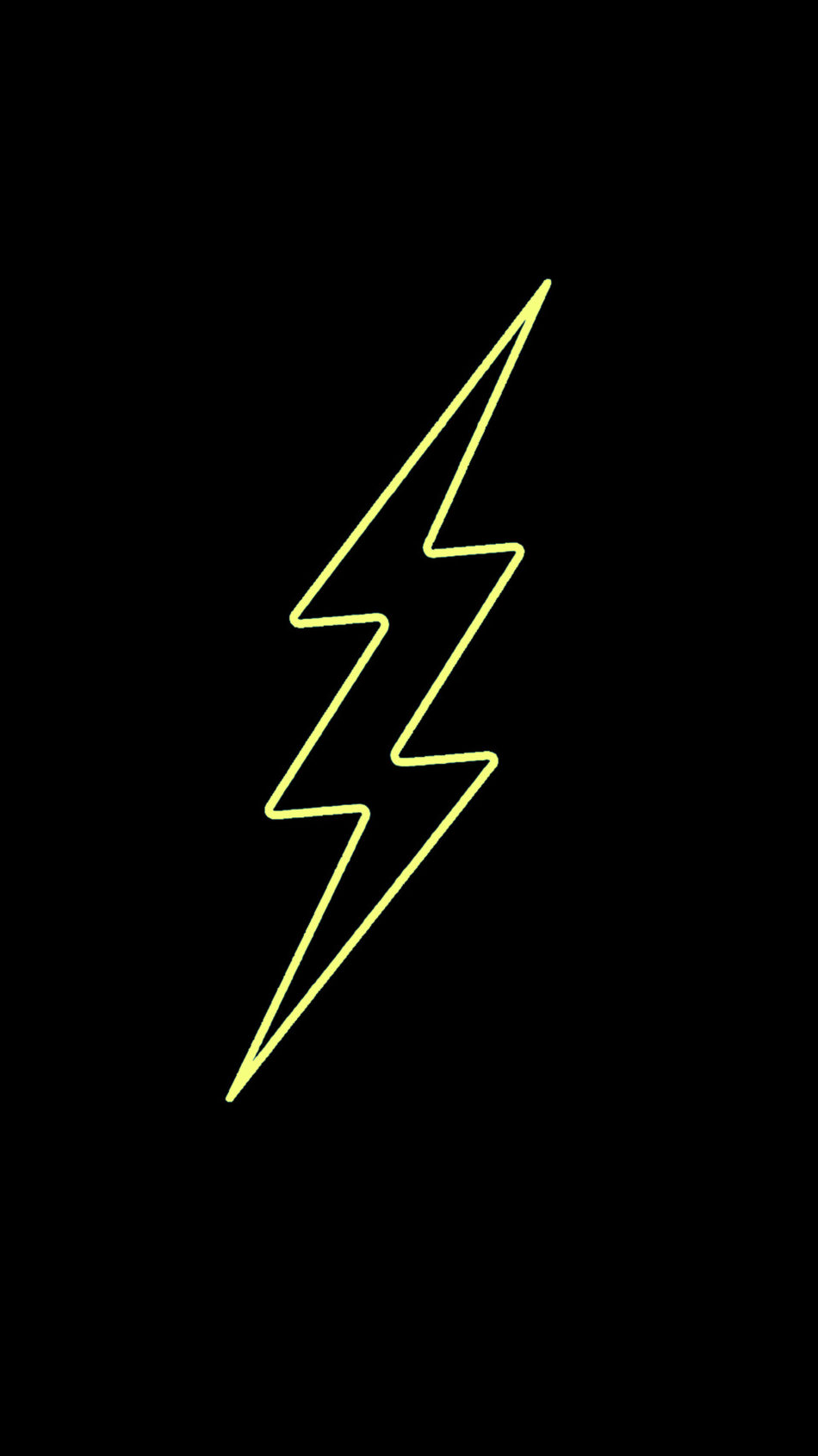 Yellow Flash 4K Ultra HD Mobile Wallpaper